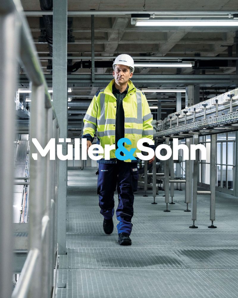 Müller & Sohn in Kall, Individuelle Stahlkonstruktionen für die Branchen Lebensmittel, Getränke, Pharma, Chemie und allgemeinen Anlagenbau, Logo Müller & Sohn in Kall, Individuelle Stahlkonstruktionen für die Branchen Lebensmittel, Getränke, Pharma, Chemie und allgemeinen Anlagenbau, Logo