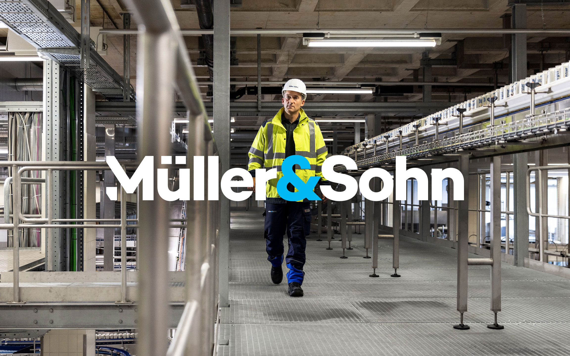 Müller & Sohn in Kall, Individuelle Stahlkonstruktionen für die Branchen Lebensmittel, Getränke, Pharma, Chemie und allgemeinen Anlagenbau, Logo